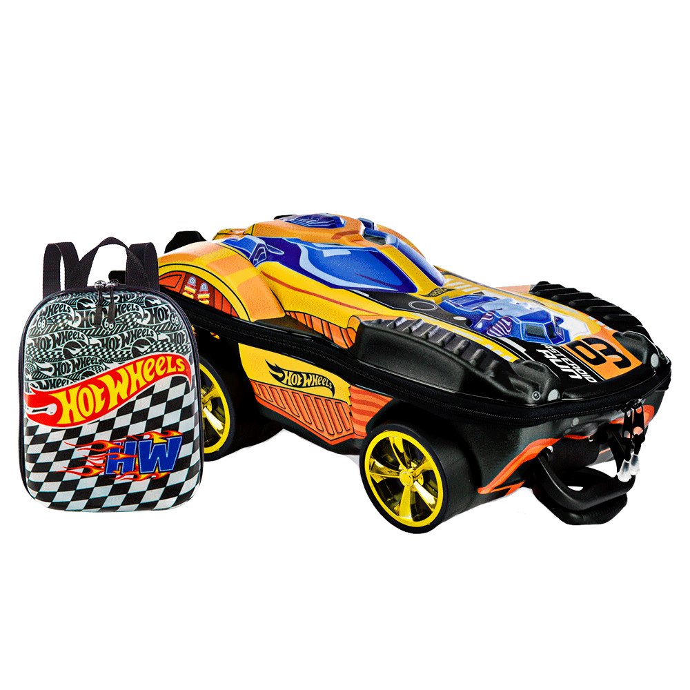 KIT - Mala com rodas + Mochila P Infantil...